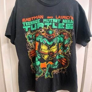 American thrift ninja turtles shirt.